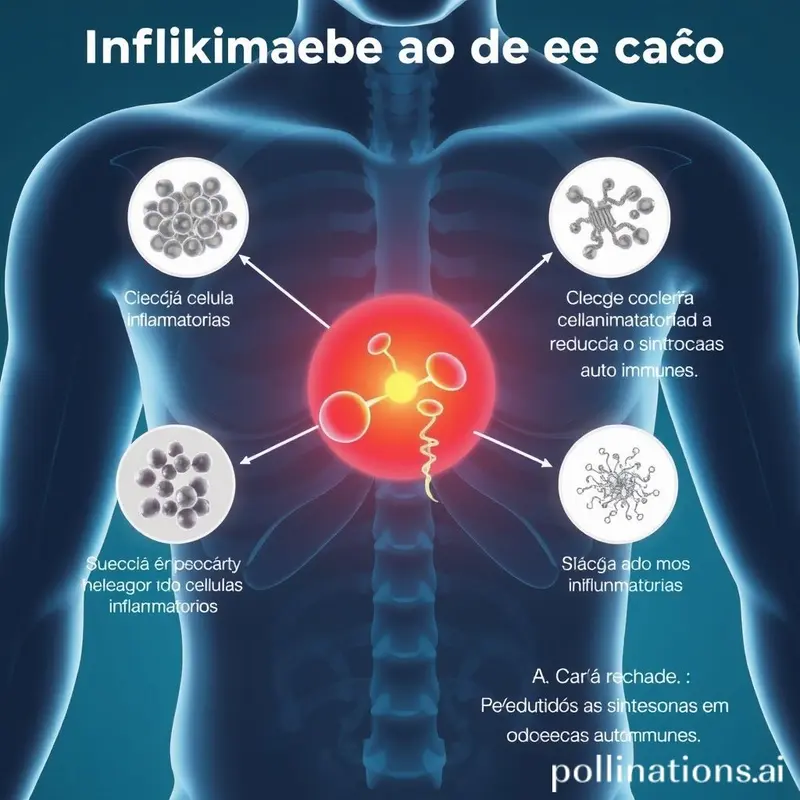Mecanismo de Ação do Infliximabe nas Doenças Autoimunes.