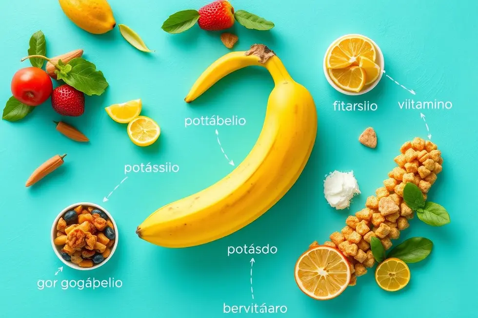 Diversas variedades de banana em um mercado.