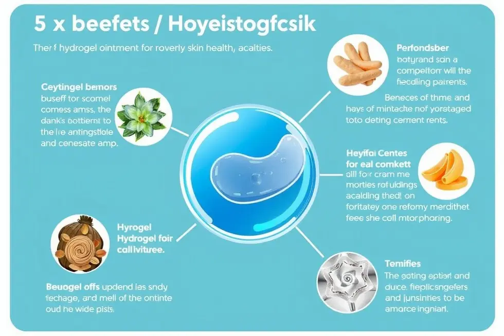 5 Benefícios do Hidrogel Pomada para a Pele
