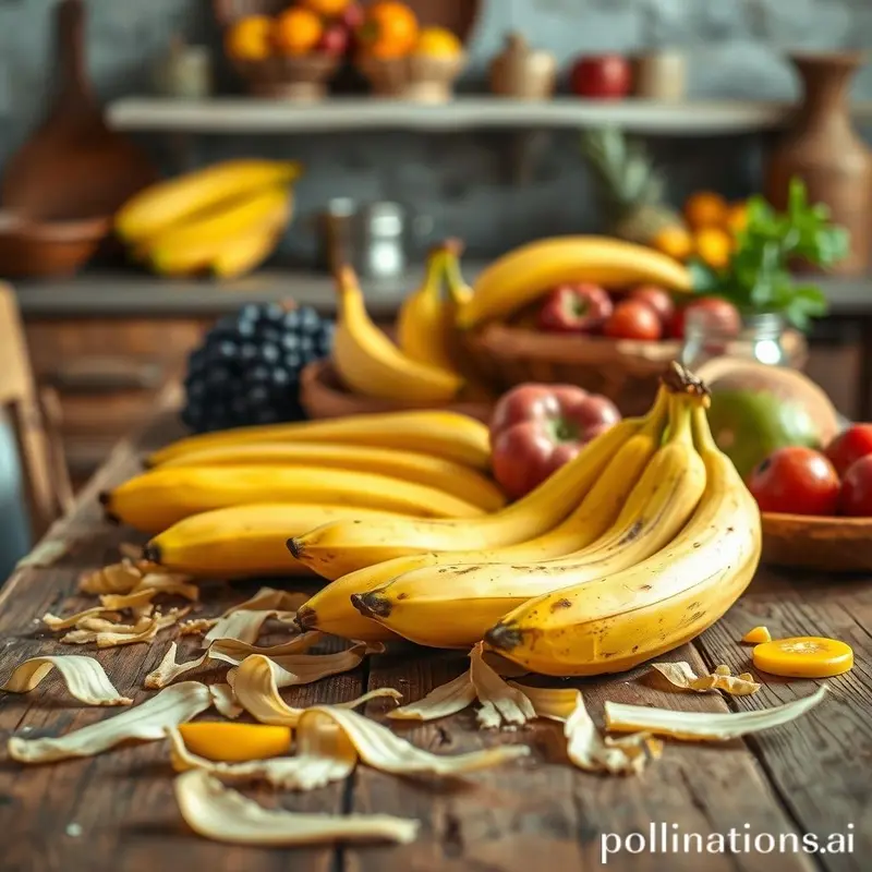 Benefícios nutricionais da casca de banana.