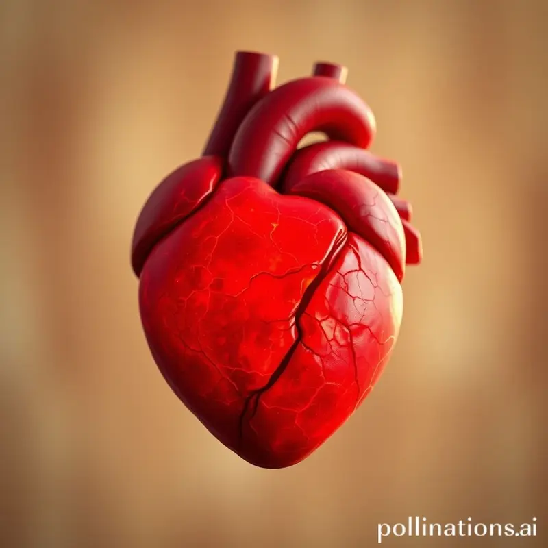 Imagem de um coração saudável, representando força e vitalidade após a recuperação de um infarto.