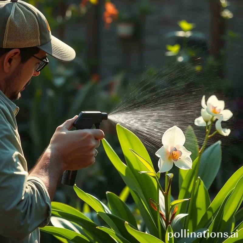 Diferentes espécies de orquídeas em um ambiente de cultivo ideal.