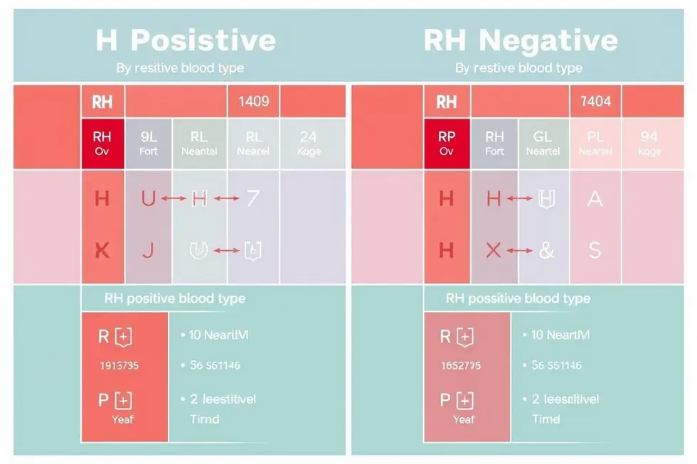 Diferenças Entre Rh Positivo e Rh Negativo