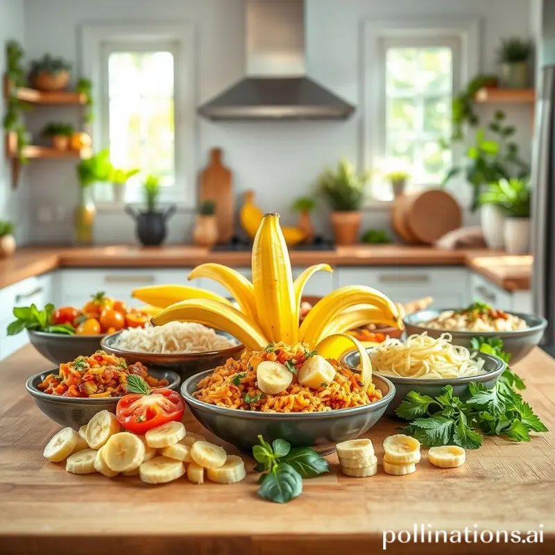 Benefícios nutricionais da casca de banana.