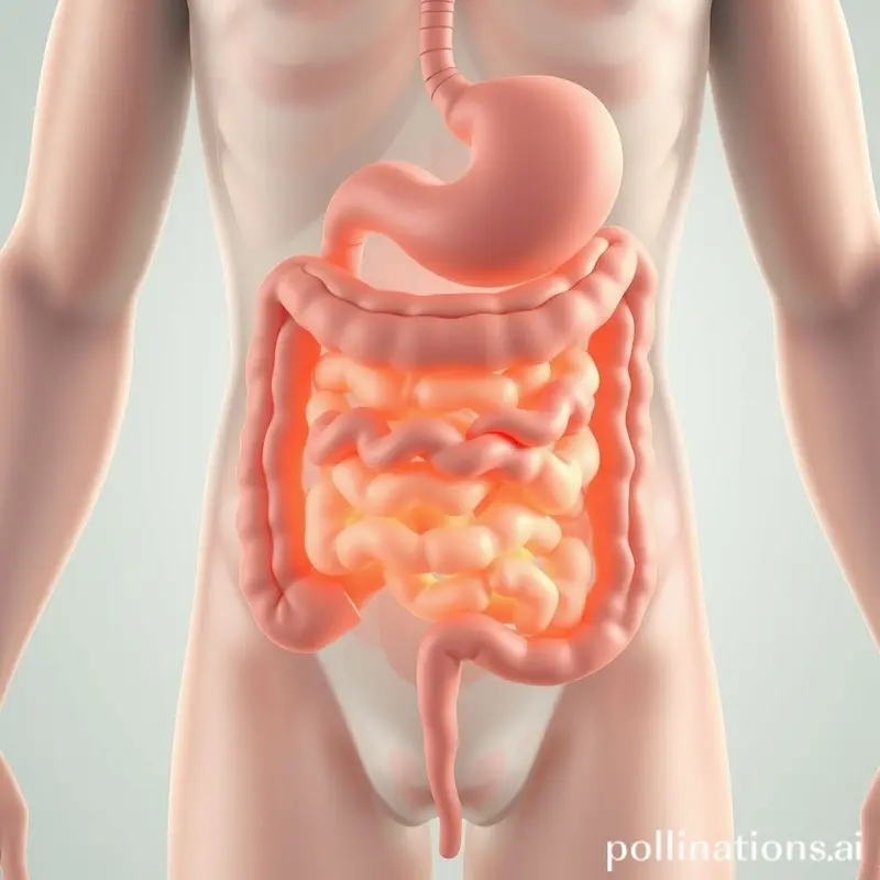 Ilustração do trato digestivo mostrando onde a Doença de Crohn pode se manifestar.