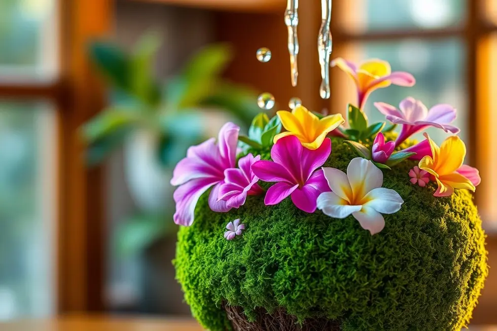 Cuidados e Dicas para Manter Suas Kokedamas Floridas