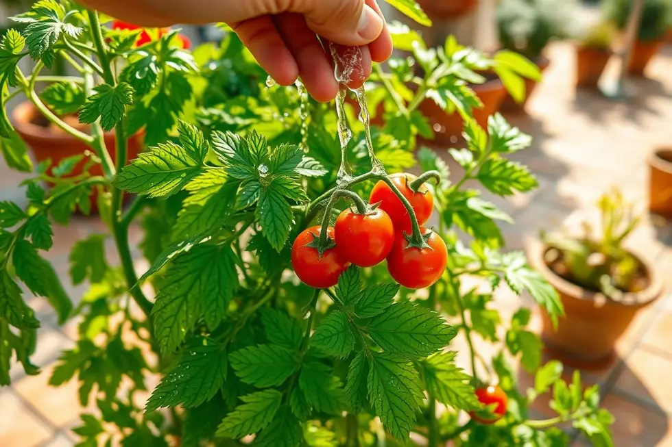 Cuidando do Seu Tomate: Sol e Água