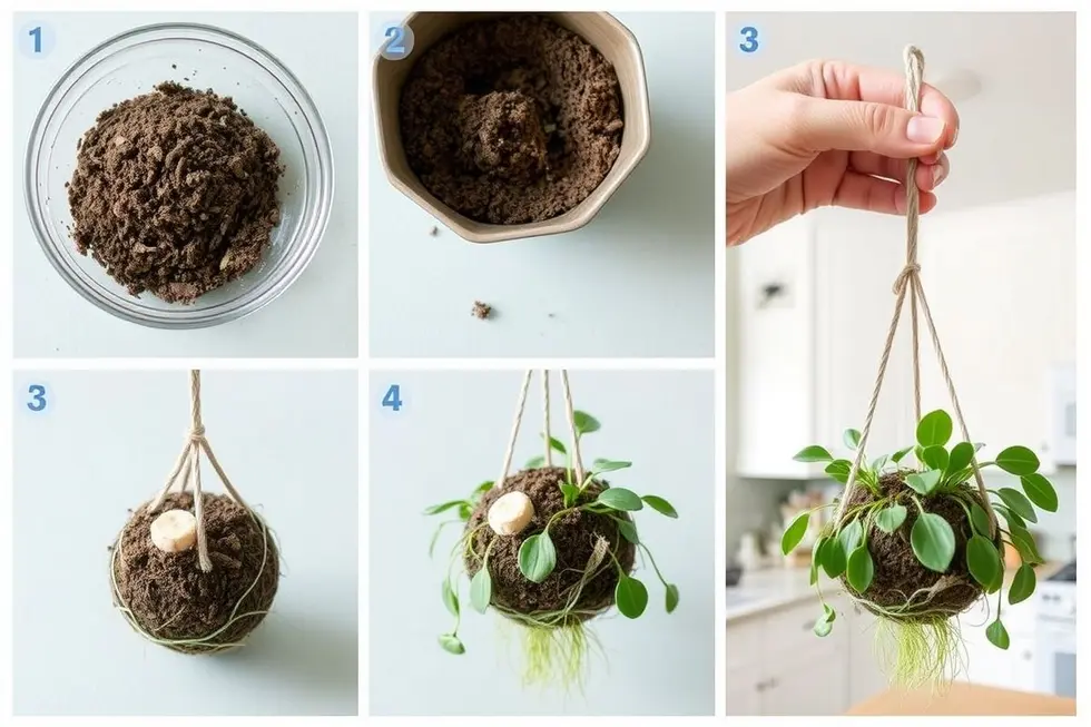 Passo a Passo para Criar Seu Kokedama