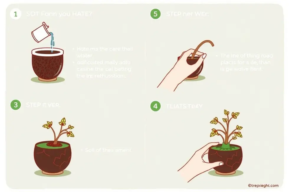 Passo a Passo para Recuperar sua Kokedama