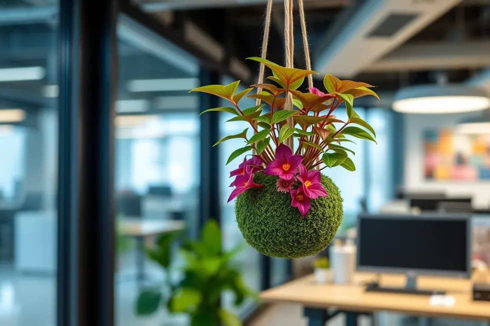 O Que é Kokedama e Seus Benefícios para o Escritório