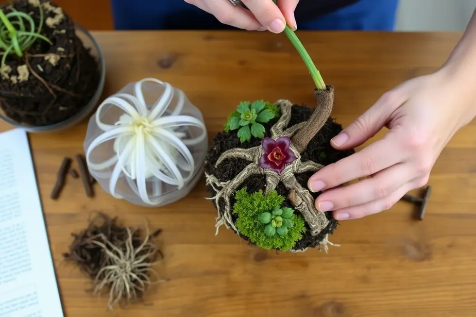 Como Fazer Kokedama em Casa