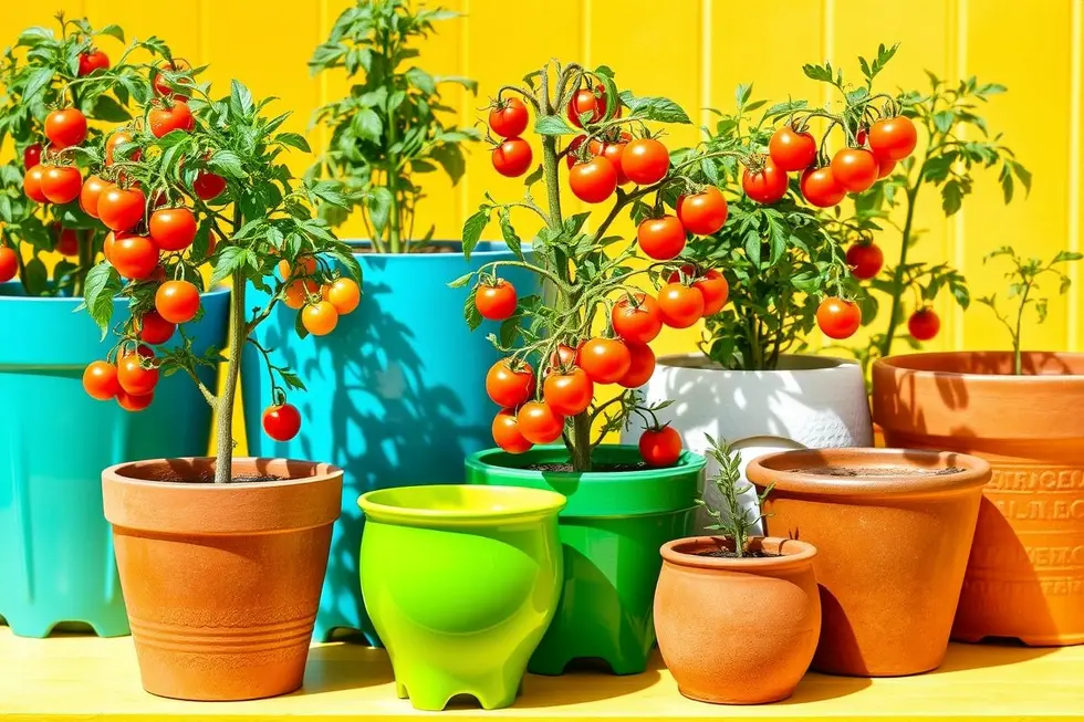Escolhendo o Vaso Certo para Seu Tomate de Cereja