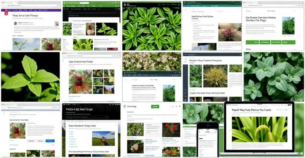 Ferramentas Essenciais: Recursos Online Para Descobrir Plantas Medicinais